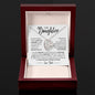 Gift For Daughter From Dad Forever love Necklace