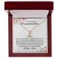 To My Amazing Grandmother Alluring Beauty Necklace