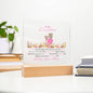 To My Daughter: Acrylic Plaque