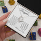 To My Beautiful Daughter Forever Love Necklace