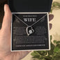 To My Beautiful Wife Forever Love Necklace