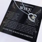 To My Beautiful Wife Forever Love Necklace