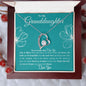 To My Granddaughter Forever Love Necklace