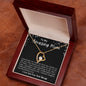 To My Amazing Mom Forever Love Necklace