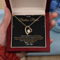 To My Badass Bride Forever Love Necklace