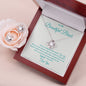 To My Beautiful Bride Love Knot Necklace