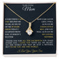 To My Loving Mom Alluring Beauty Necklace