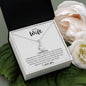 To My Wife Alluring Beauty Necklace