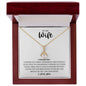 To My Wife Alluring Beauty Necklace