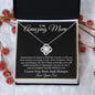 To my Amazing Mom Love Knot Necklace