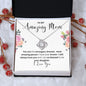 To My Amazing Mom Love Knot Necklace