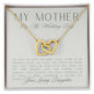 Wedding Day Mother Interlocking Hearts Necklace