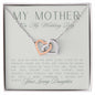 Wedding Day Mother Interlocking Hearts Necklace