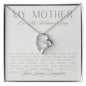 Wedding Day Mother Forever Love Necklace