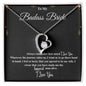 To My Badass Wife Forever Love Necklace
