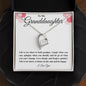 To My Granddaughter Forever Love Necklace