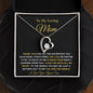 To My Beautiful Mom Forever Love Necklace