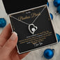 To My Badass Bride Forever Love Necklace