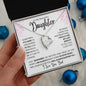 To my Beautiful Daughter Forever Love Necklace