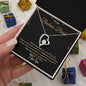 To My Badass Bride Forever Love Necklace