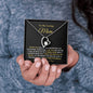To My Beautiful Mom Forever Love Necklace