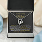 To My Beautiful Mom Forever Love Necklace