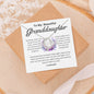 To My Beautiful Granddaughter Forever Love Necklace