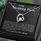 To My Amazing Mom Forever Love Necklace