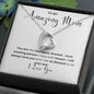 To my Amazing Mom Forever Love Necklace