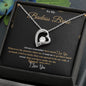 To My Badass Bride Forever Love Necklace
