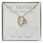 Wedding Day Mother Forever Love Necklace