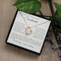 To My Beautiful Soulmate Forever Love Necklace