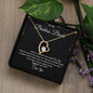 To My Badass Wife Forever Love Necklace