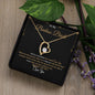 To My Badass Bride Forever Love Necklace