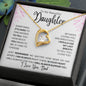 To my Beautiful Daughter Forever Love Necklace