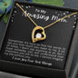 To My Amazing Mom Forever Love Necklace