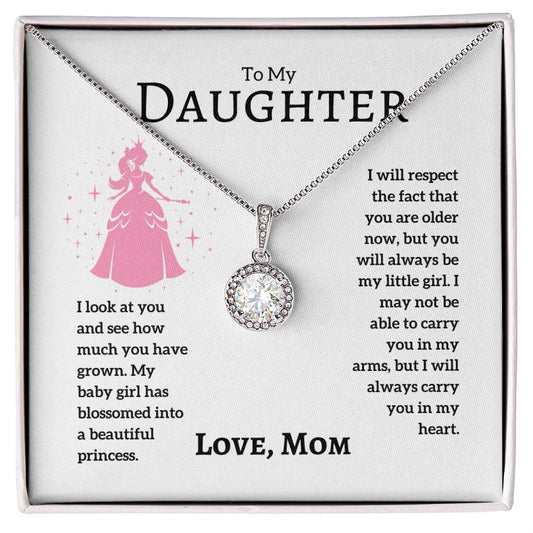 To My Daughter Eternal Hope Necklace